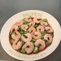 笑い猫510's cooksnap of when they made そら豆とエビのトマトドレッシングサラダ.