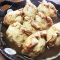 YUKIKI☆'s cooksnap of when they made 簡単♡鶏ひき肉と豆腐のヘルシー巾着.