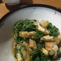 おはな＊ぼう's cooksnap of when they made せりと油揚げのおひたし.
