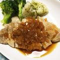 chocoraママ's cooksnap of when they made 簡単！玉ねぎソースが美味しいポークソテー.