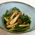 ｅｋ４'s cooksnap of when they made 小松菜としめじのマヨポン炒め.