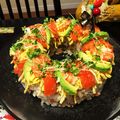 RIN360's cooksnap of when they made ひな祭り ちらし寿司　ケーキ寿司.
