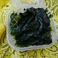 さぁ★たぁ★'s cooksnap of when they made くばらのあごだしで、カブの葉プリかけ.