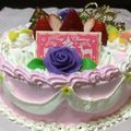 クック9CGDVK☆'s cooksnap of when they made 大切な日に♪苺のデコレーションケーキ❤.