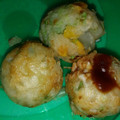 yukitatan's cooksnap of when they made アレルギー対応　たこ焼き 卵なし.