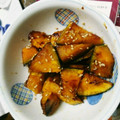 ねぞろ's cooksnap of when they made レンジで時短☆簡単甘辛かぼちゃ。.
