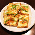 かにこ♪'s cooksnap of when they made あと一品に！厚揚げの簡単ピザ.