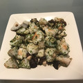 笑い猫510's cooksnap of when they made エビシューマイとれんこんの青のり炒め.