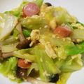 Mihokaka's cooksnap of when they made ご飯がすすむ♪キャベツと卵のあんかけ✨.