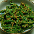 ☆ひぃひぃ☆'s cooksnap of when they made いんげんの胡麻和え.
