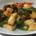 キャンディMA's cooksnap of when they made いかと野菜のオイスター炒め☆.