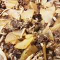 ★♪yumi＊★'s cooksnap of when they made 御飯にあう★牛肉と大根の炒め煮.