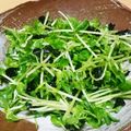 クックOF9L8I☆'s cooksnap of when they made 豆苗のナムル.