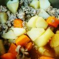 あっくる's cooksnap of when they made じゃが芋＆人参＆豚肉の甘辛煮.