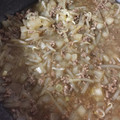 ART126's cooksnap of when they made ★簡単★ひき肉と大根ともやしのあんかけ丼.