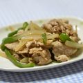 PPCAKE☆'s cooksnap of when they made 豚モモ肉の甘辛ソース炒め.