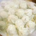 B～茶's cooksnap of when they made 花シュウマイ♬.