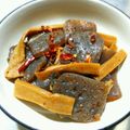 RIKOTORA's cooksnap of when they made 材料４つだけ♪蒟蒻メンマ☆ピリ辛炒め♪.