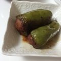 くらちー's cooksnap of when they made ピーマンの肉づめ 煮込みバージョン.