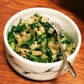 よしみるく's cooksnap of when they made 大根と葉っぱのご飯のお供.