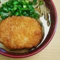 シナモシナモ's cooksnap of when they made あごだししみしみコロッケきしめん.