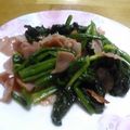 単！！'s cooksnap of when they made ほうれん草とベーコンのサラダ.
