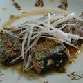 korine's cooksnap of when they made 【弁当】さんまの甘辛煮.