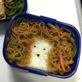 na_o♡'s cooksnap of when they made やきそばガール☆キャラ弁.