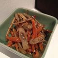 didiko's cooksnap of when they made きんぴらごぼう.