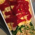 chippyxxx's cooksnap of when they made 魚肉ソーセージ＆チーズ＆卵の簡単オムレツ.