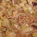 南国好き's cooksnap of when they made 簡単☆白菜とひき肉と椎茸のうま煮.