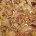 南国好き's cooksnap of when they made 簡単☆白菜とひき肉と椎茸のうま煮.