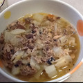 向日葵くっく's cooksnap of when they made サバの水煮缶と白菜の玉子とじ.