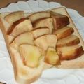 きらり流れ星's cooksnap of when they made アップルトースト【学校給食】.