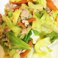 kohaoka's cooksnap of when they made エスニック風☆豚バラキャベツ炒め.