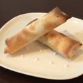 aiponn's cooksnap of when they made 簡単☆春巻きの皮できな粉バナチョコ巻.