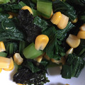 にゃはポン's cooksnap of when they made ほうれんそう or 小松菜の海苔和え.