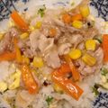 tmkkt's cooksnap of when they made 家の＊肉あんかけチャーハン＊.