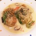 クック6YA8YS☆'s cooksnap of when they made ホワイトソースのロールレタス.