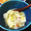 金魚のひらり's cooksnap of when they made 野菜たっぷり簡単コンソメスープ.