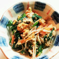 クックGYMLSH☆'s cooksnap of when they made ほうれん草とくるみの胡麻和え.