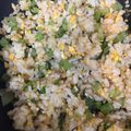 ゆか５６'s cooksnap of when they made 大根葉と明太子のチャーハン.