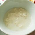 ◇あさみ◇'s cooksnap of when they made ★離乳食★【初期】鯛のミルク煮（白身魚）.