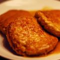 jirri's cooksnap of when they made 和風煮込みハンバーグ、お麩入り.
