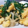 m_miho's cooksnap of when they made ニラ玉春雨の簡単塩炒め.