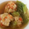 minhir01's cooksnap of when they made 【煮物・鍋】ムネ肉刻んで鶏だんご♪.
