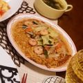 さあこsaako's cooksnap of when they made 麺も美味✿残り物で簡単海鮮あんかけ焼そば.