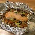 eieimommy♡'s cooksnap of when they made オーブンで鮭のホイル焼きちゃんちゃん風.