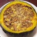 ルビール's cooksnap of when they made カボチャの肉詰め.