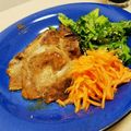 金の洗濯船's cooksnap of when they made 赤ワインで豚のしょうが焼き.